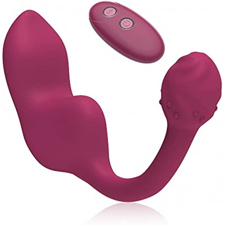 Wearing vibrator、 female G-spot wireless remote control vibrator、couple vibrator toys silicone massage vibrator、 male and female stimulation toys seven frequency interactive orgasm vibrator