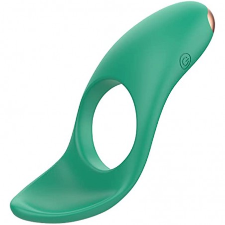 Couple Vibrator for Clitoris and Anal Stimulation with 7 Vibration Modes, Rechargeable Vibrating Cock Ring Penis Ring, Waterproof Adult Sex Toys for Men and Couples