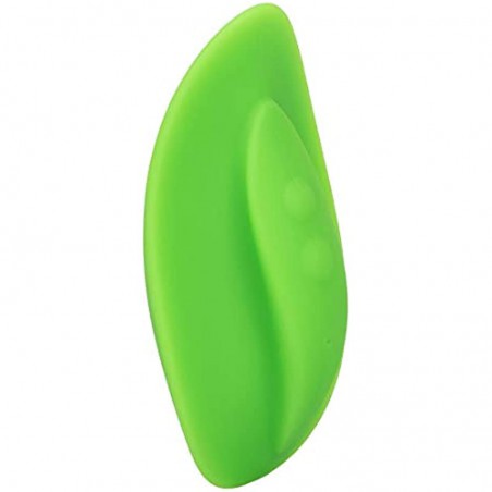  Mini Marvels Marvelous Teaser – Silicone Waterproof Compact Massager Vibrator – 10 Function Rechargeable Vibe – Adult Sex Toy Massager for Couples – Green