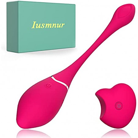 Bullet Vibrator for G-spot Stimulation, Ymnenvxo Vibrating Eggs with 10 Vibration Patterns, Waterproof Silicone Clitoral Massager Sex Toys for Women Couple