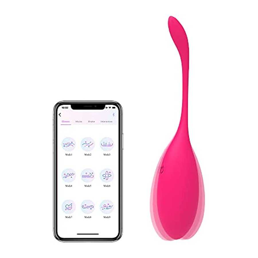 Couple Vibrator with APP Control, LEVETT Nipple Clit Stimulator Female Sex Toy, Waterproof Rechargeable Anal Stimulation Vibrati