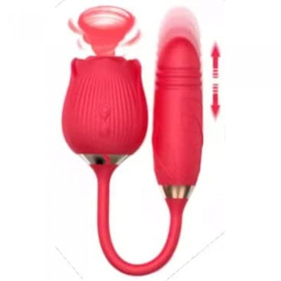 Rose Telescopic Vibrator