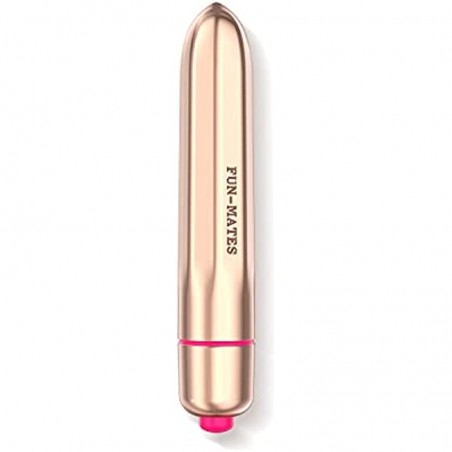 AVVOLG Bullet Vibrator Sex Toy, Precision Clitoral Stimulation, Massaging Bullet 16 Vibration Settings, Portable Waterproof Nipple G-spot Stimulator Sex Toys for Women (Rose Gold)