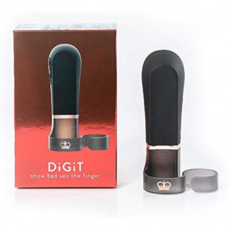 Hot Octopuss DiGiT Powerful Rechargeable Finger Bullet Vibrator Discreet Female Sex Toy Rumbling Clitoral Stimulator, Solo Partner Play & Massage 5 Speeds Premium Silicone 100% Waterproof USB Recharge