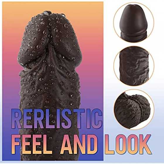 Thrusting Dildo Vibrator Sex Toys for Women, Vibrator Adult Sex Toys Realistic Vibrating Dildos with 5 Thrusting & Rotating Acti