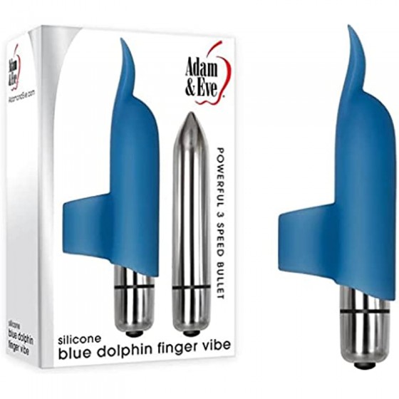 6k Blue Dolphin Finger...