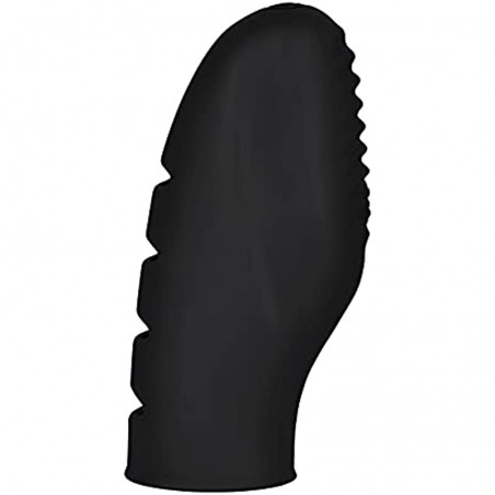 EIS Grooved Finger Vibrator - Intense Vibration for Stimulation of The Clitoris and Erogenous Areas - Battery Operated