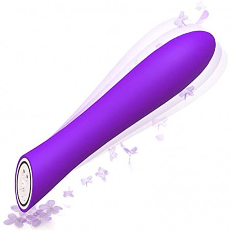 G Spot Bullet Vibrator Dildo Adult Sex Toys for Woman, Clitoral Stimulator 7 Vibration Rechargeable Dildo Vibrators Waterproof Clitoris Vagina and Anal Stimulation Toy for Couples(Purple)