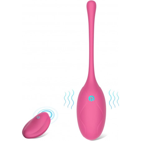 Bullet Vibrator with Remote Control for G-Spot Stimulation AL'OFA Wireless Vibrating Eggs, Wearable Love Balls Love Egg with 10 Vibration Patterns