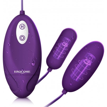 Remote Bullet Vibrator Love Eggs with 12 Vibration Modes for Thrilling Internal Pleasure, EROCOMR Remote Control Ovular Egg Clitove Egg 12-Frequency Pleasure Adult Sex Toys Vibe for Women or Couples