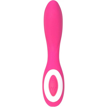 Pure Love G-Spot Silicone Vibrator Purple, Rechargeable, Water-Resistant and Multi Function, Adult Sex Toy