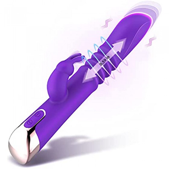 Thrusting Rabbit Vibrator...