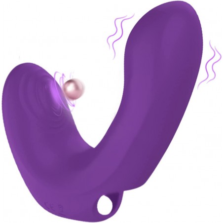 G Spot Vibrator, Acvioo Finger & Clitoral Vibrators for Women with 10 Vibrating and Pulsing Modes Rose Massagers Adult Anal Sex Toys for Women Couples