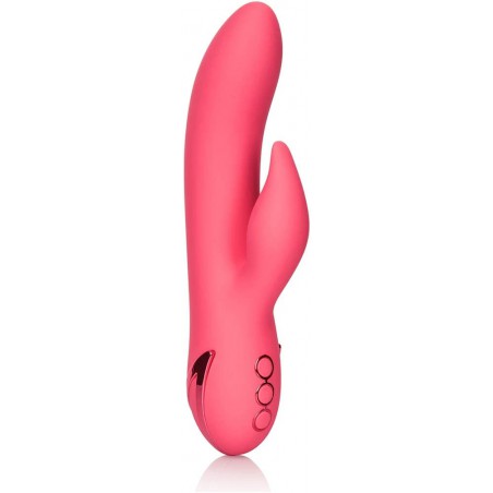  Dreaming San Francisco Sweetheart - Silicone Rabbit Vibrator – Waterproof G Spot Sex Toys for Couples – 10 Vibration Function Massager - Pink