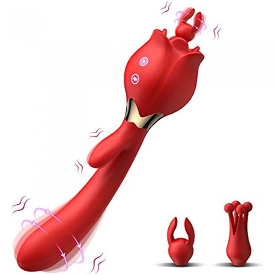 Rose Women Sex Toy with 10...