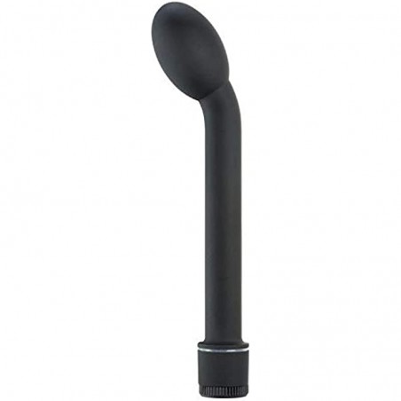 Cloud 9 Novelties Smooth Powerful G Spot Vibrator Massager with Angled Tip for Pleasure & Smooth Coating, Black, 0.3 lb