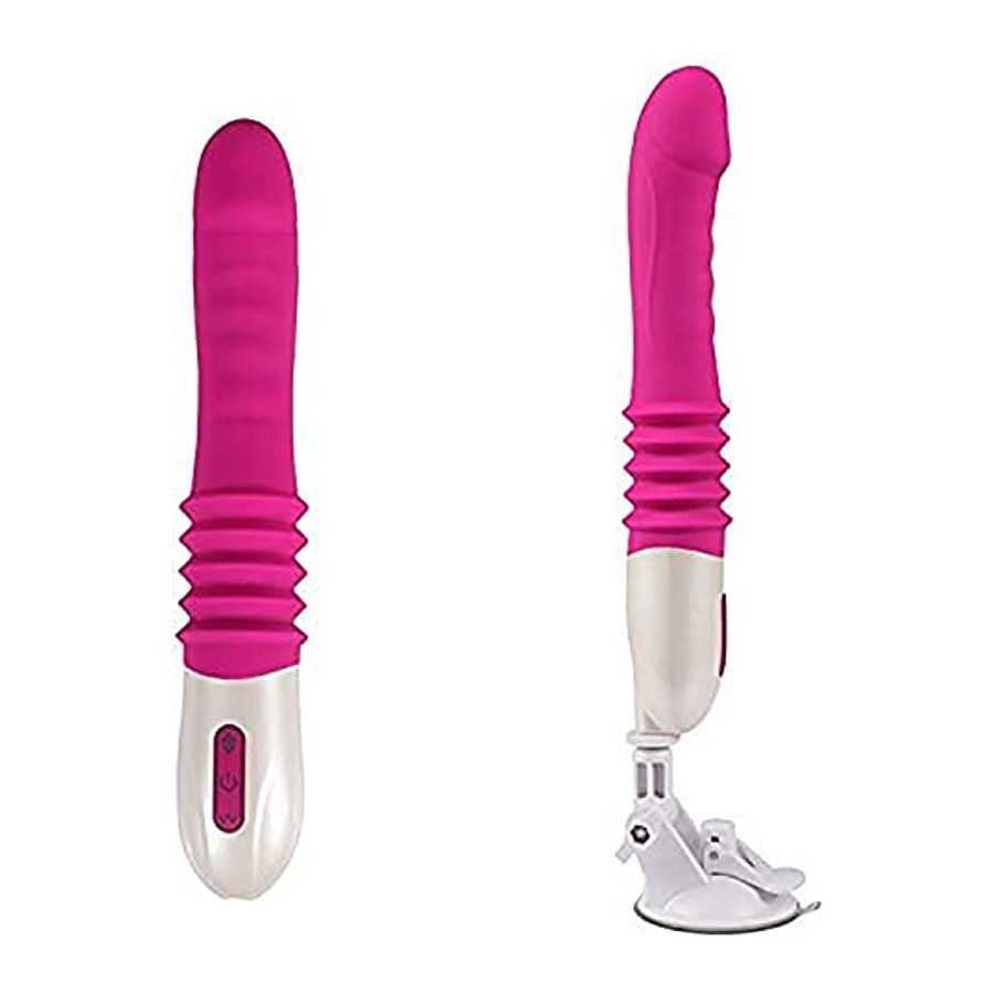 Realistic Dildo Vibrator,Electric Powerful Retractable Machine Rotatable 270 Degree Adult Toy,Automatic Adult Machine