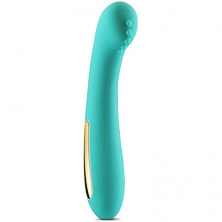 Rechargeable Powerful Dildo - 7 Functions Clitoral G spot Vibrating Massager - Body Safe Silicone and Waterproof - Help You Reach Orgasm More Often - Great Addition to Your Toy Box (Teal)
