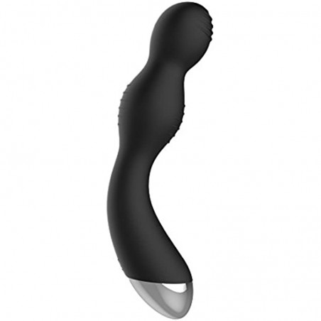 Shots - ElectroShock E-Stimulation G/P-spot Vibrator - Black