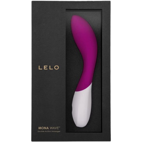 LELO MONA Wave Personal Massager Vibrator for Women, G Spot Vibrator with WaveMotion Technology Silent Vibrator Sex Toy with 12 Vibration Patterns, Black