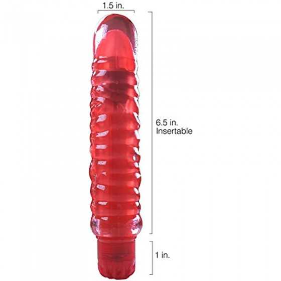 Rippled Multi Speed Waterproof Vibrator Adult Vibrating Sex Toy for Vagina