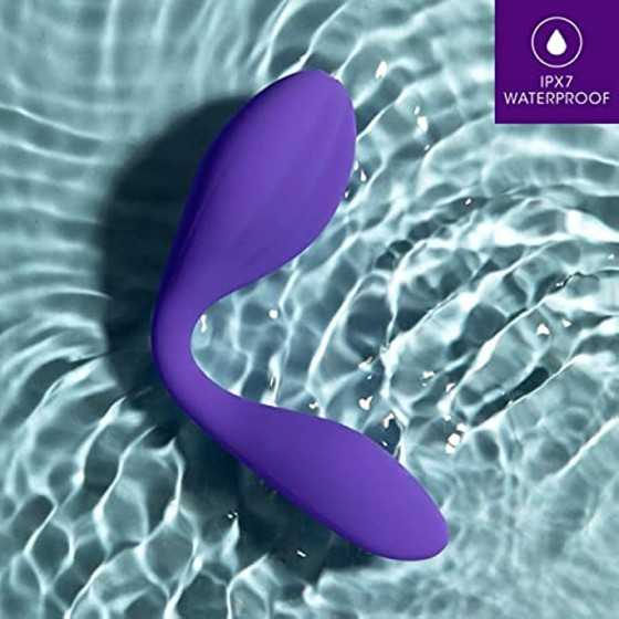 Blush Wellness Duo - Flexible Body Bends for Couples Play or Straightens For Solo Play and G Spot Stimulation - 10 Powerful Vibr