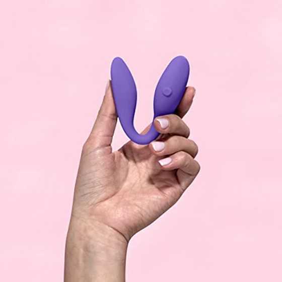 Blush Wellness Duo - Flexible Body Bends for Couples Play or Straightens For Solo Play and G Spot Stimulation - 10 Powerful Vibr