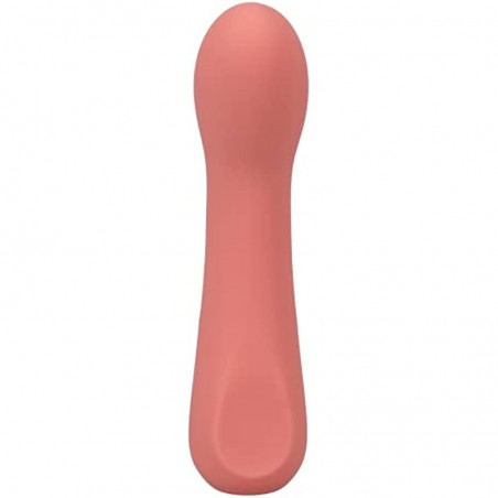 Doc Johnson Ritual - Zen - 10 Function G-Spot Vibrator - Silicone and Rechargeable - Discreet, Coral