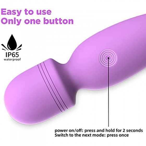 Bullet Vibrator, Sex Stimulator for Women USB Rechargeable Lipstick Vibe with 10 Vibration Modes, Female G-spot Sex Adult Toys