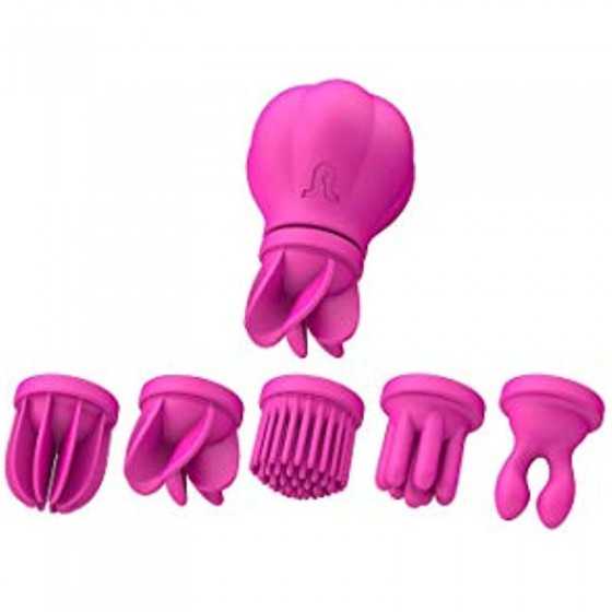 Adrien Lastic Caress Clitoral Stimulator with 5 Heads