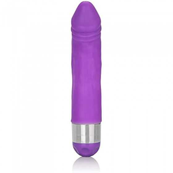 CalExotics Shane’s World Silicone Buddy Vibrator - Waterproof Sex Toys for Couples – Adult Multi Speed Vibe Massager - Purple