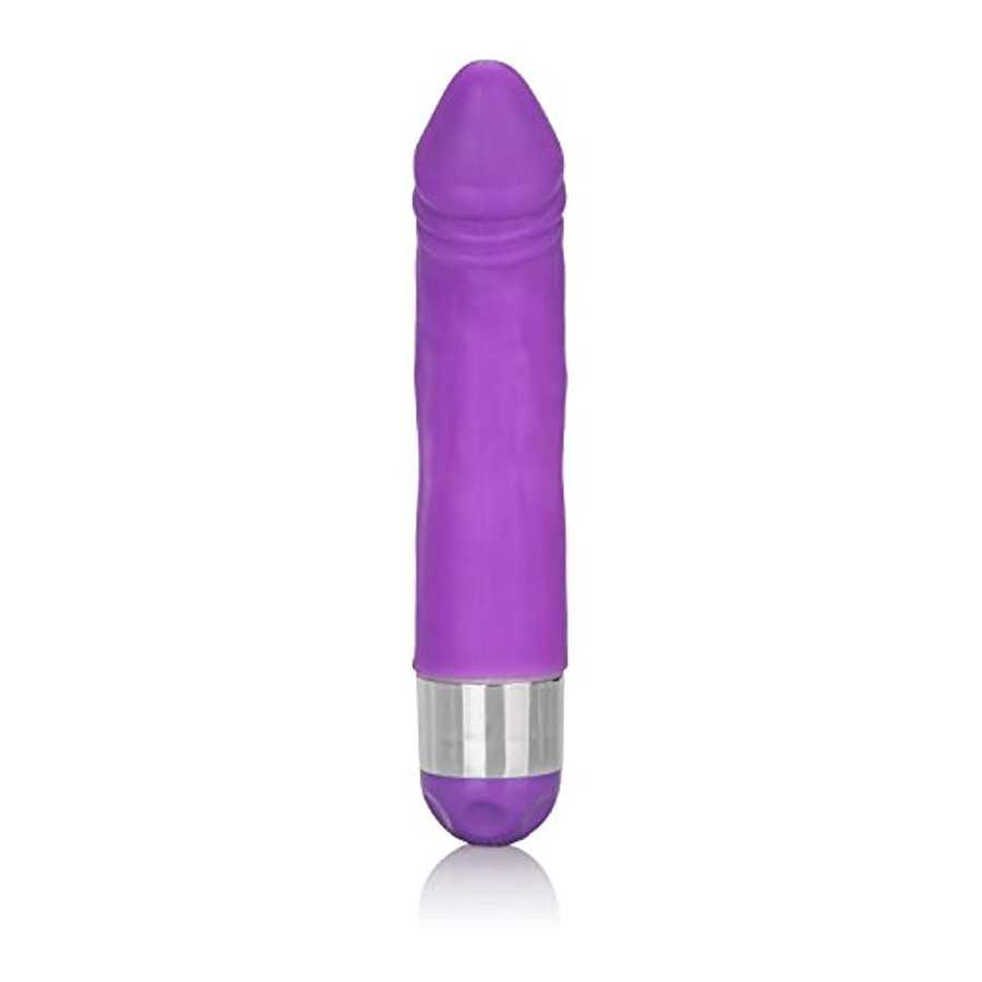 CalExotics Shane’s World Silicone Buddy Vibrator - Waterproof Sex Toys for Couples – Adult Multi Speed Vibe Massager - Purple