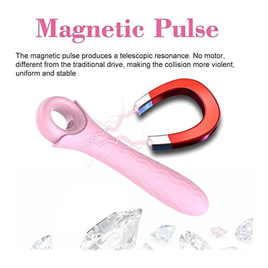 G Spot Vibrator Dildo for Women Dildo Vibrator for Vagina Clitoris Anal Stimulation Rechargeable Vibrating Wand for her Pleasure