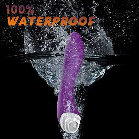 G-Spot Vibrator, Clitoris Licking Stimulator, Dual Stimulation for Clitoral/Nipple/G-spot with 9 Vibrations&9 Pulsations Licking