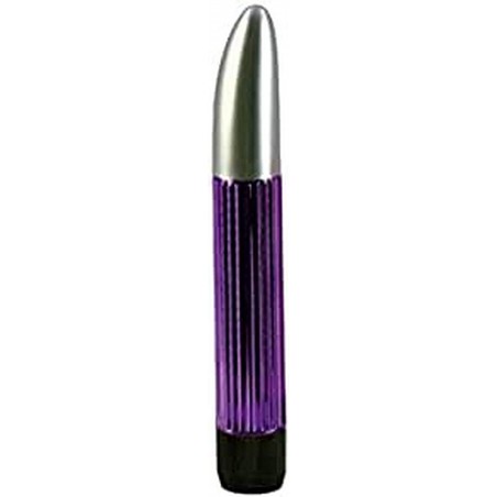  Exotics Shimmers Waterproof Massager, Purple, 6.5"
