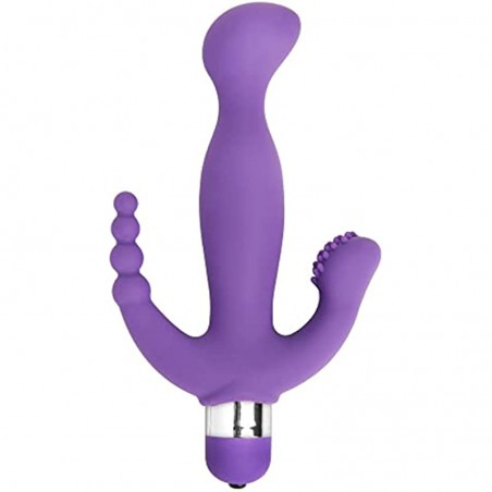 Amethyst 7 Mode Triple Stimulation Vibe