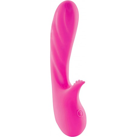 Exciter Deep Reach G-Spot Rechargeable Silicone Vibrator (Purple)