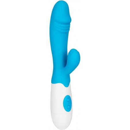 EIS Powerful Rabbit Vibrator - G-spot Vibrator and Clitoris Stimulator, 30 Vibration Settings - Skin-Friendly Silicone (Pink)