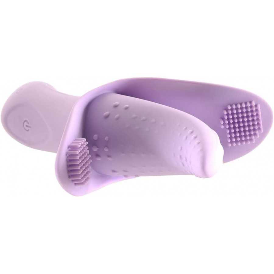 Nasstoys - Luv Magic Rechargeable Silicone Tongue Vibrator (Lavender)