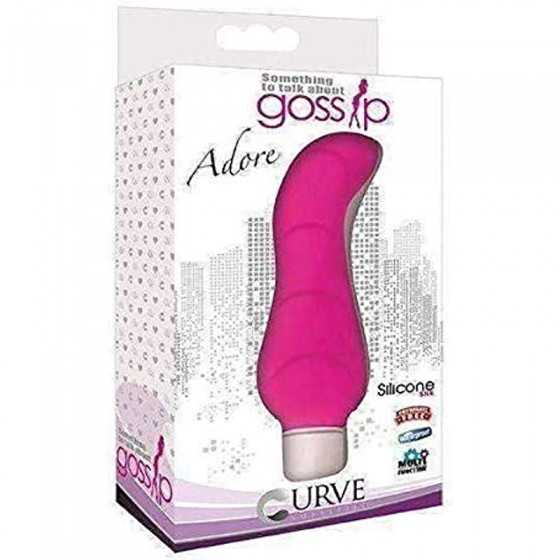 Curve Novelties Gossip Adore Vibrator, 4.75", Violet