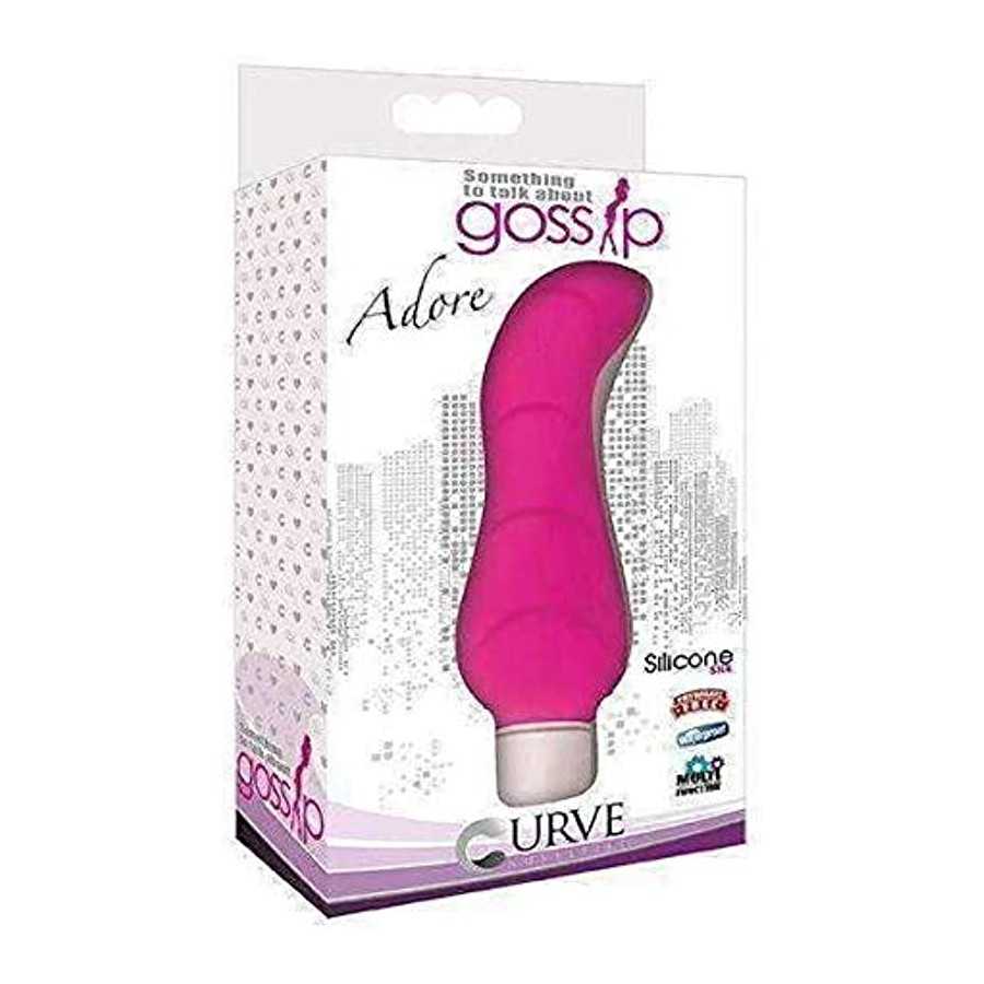 Curve Novelties Gossip Adore Vibrator, 4.75", Violet