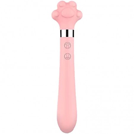 OMEKIIDA Drop Shipping Women's g spot Stimulator Cat Claw Vibrator Nipple Massager Vibrator Sex Toys for Woman (Pink)