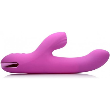 Inmi Inmi 5 Star 13X Silicone Pulsing & Vibrating Rabbit - Black