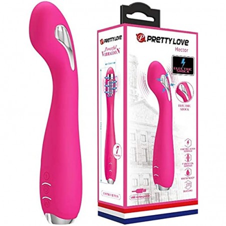 Pretty Love Hector Electro Shock Vibrator - Pink
