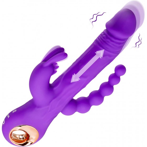 Thrusting Rabbit Vibrator G...
