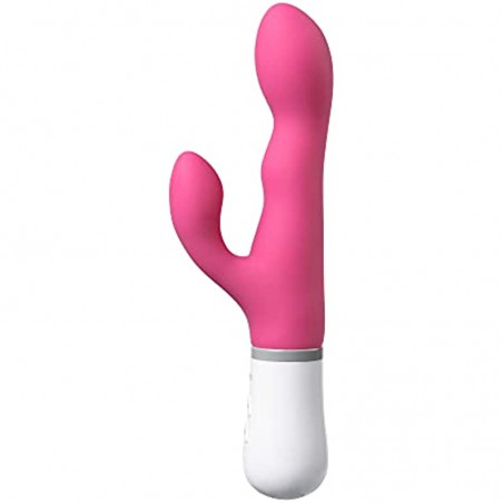 6k Nora Rabbit Vibrator with APP Control, Pink Thrusting Vibrator Rabbit with Dual Motor, Clitoral Stimulator Dildo Massager, Sex Toys for Women with Smartphone Wireless Bluetooth