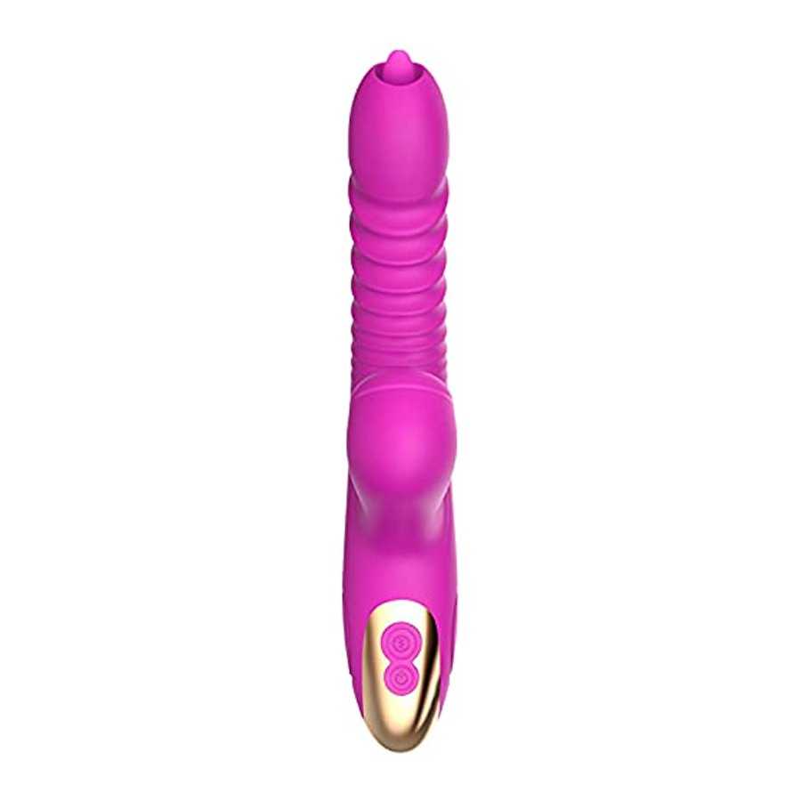 Thrusting G Spot Vibrator Sucking Telescopic Toy Rose for Women Adult Sex Vibrate Vibrating Toys Clitoralis Dildo Travel Swing H