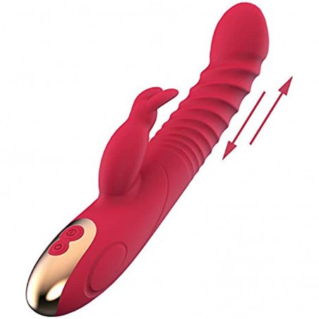 2023 Personal Handheld Rechargeable Rabbit Vibrators for Women Vibrating Toys Pleasure Handheld Massager Electric Portable Massager 8+3 Speeds Vibrations Woman Realistic Female Classic Gifts