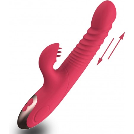 2023 Rechargeable Realistic Personal Rabbit Vibrators for Women Vibrating Toys Pleasure Handheld Massager Electric Portable Massager with 8 Speeds Vibrations Female Woman Gifts