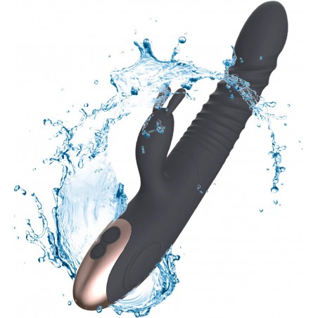 Personal Vibration Powerful Waterproof Handheld Toys Woman Portable Realistic Female USB Rechargeable Tool Massager 8 Speed Pleasure Vibrating for Women for Rabbit Electric Gifts